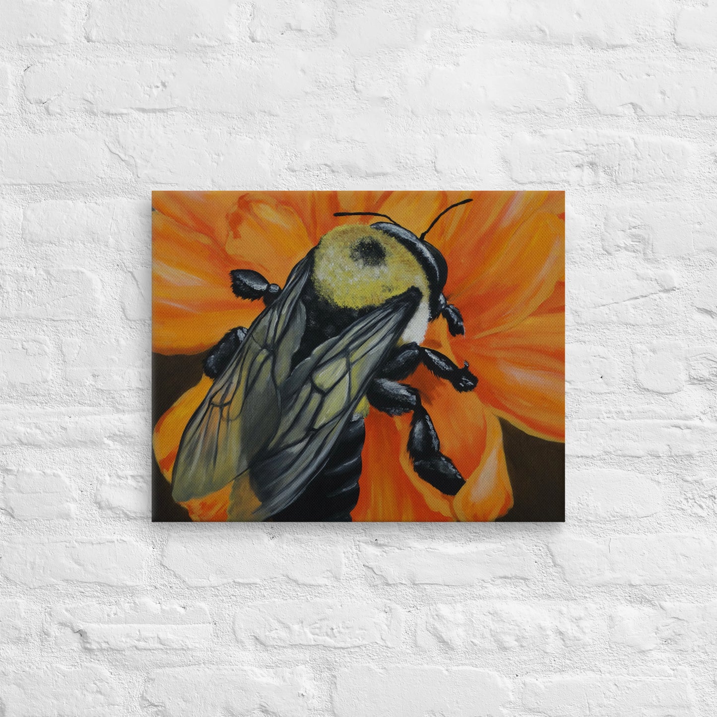 Bumblebee on Marigold